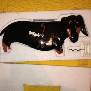 Dachshund Clock